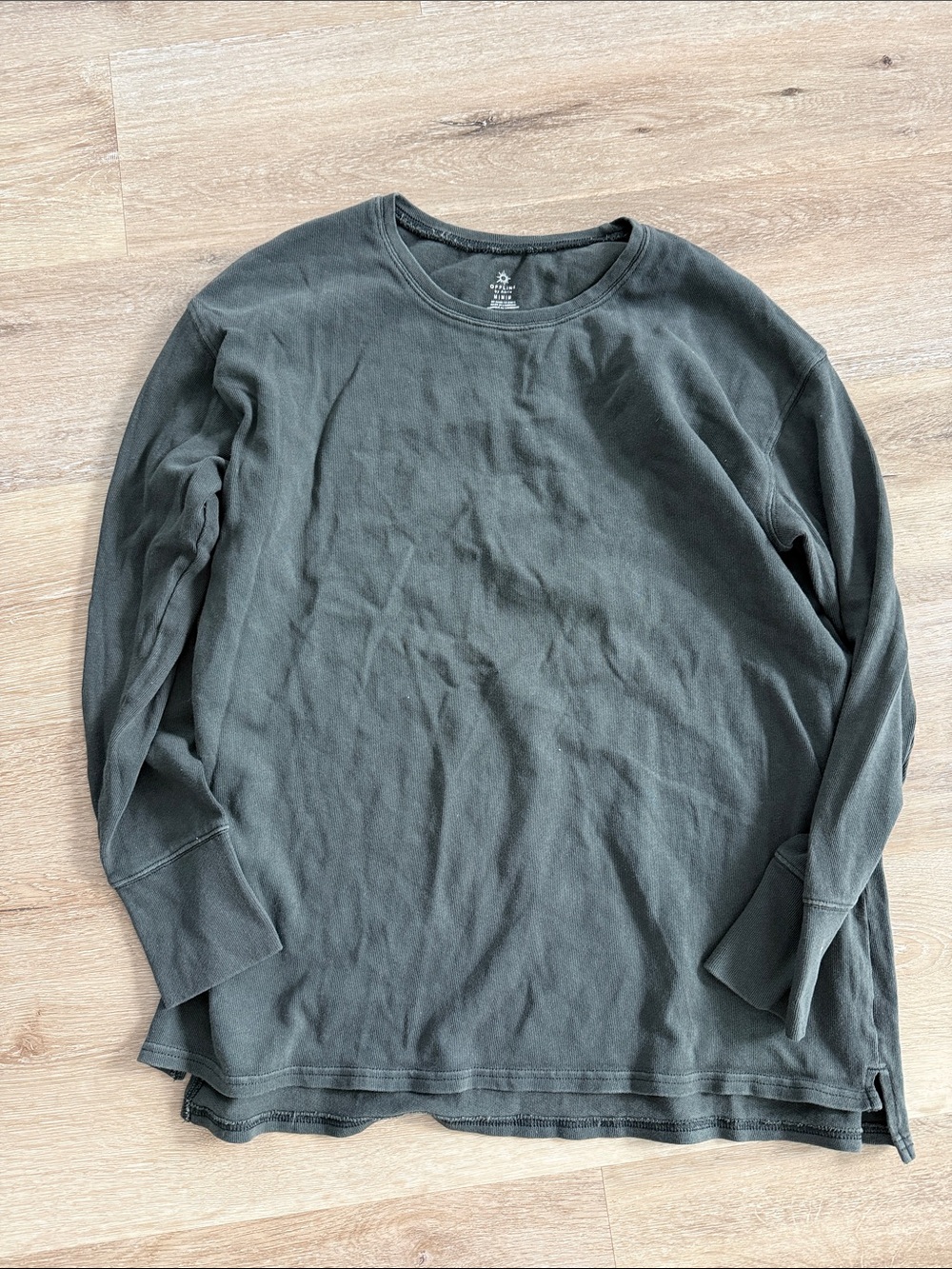 Offline by aerie grey Long Sleeve Top